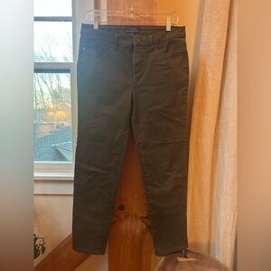 Talbots Dark Olive Ankle Pants